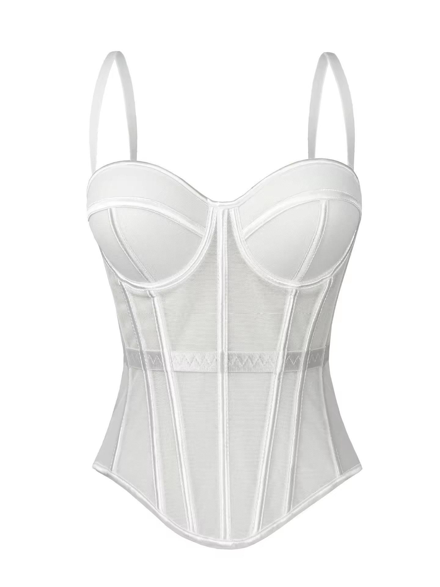 Burgundy Sculpt Lace Corset