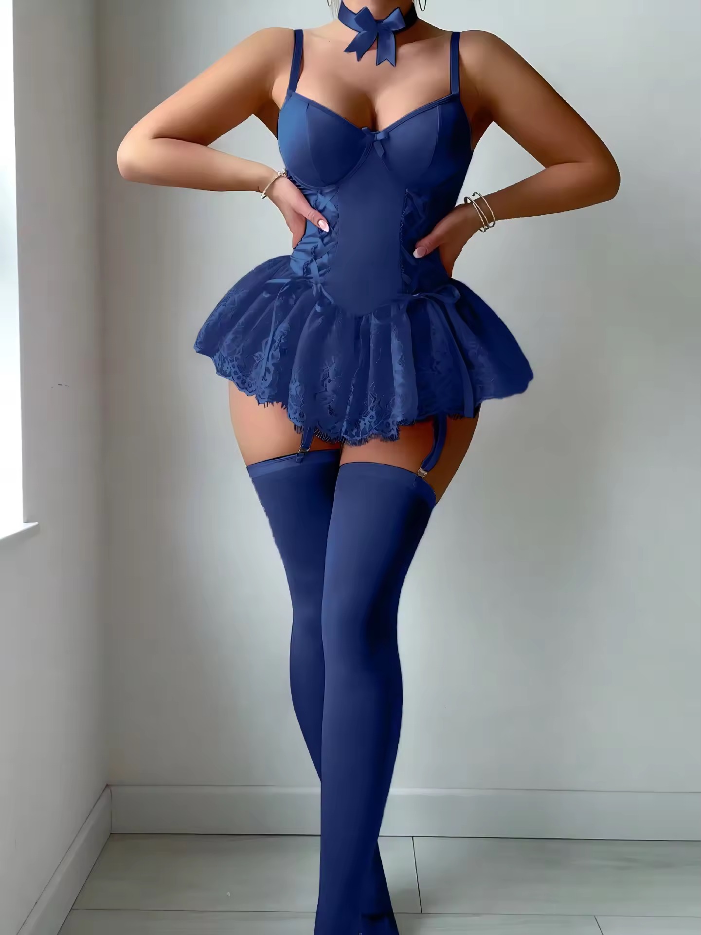 Coquette Maid Lingerie Dress