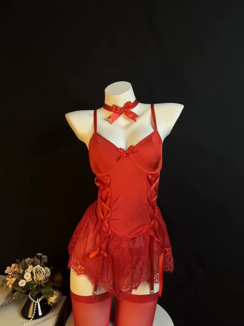 Coquette Maid Lingerie Dress