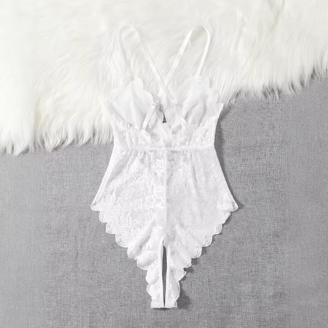 Curve Noir Lace Teddy