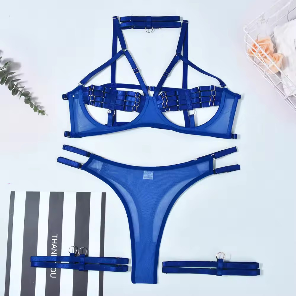 Violet Interlace Harness Set